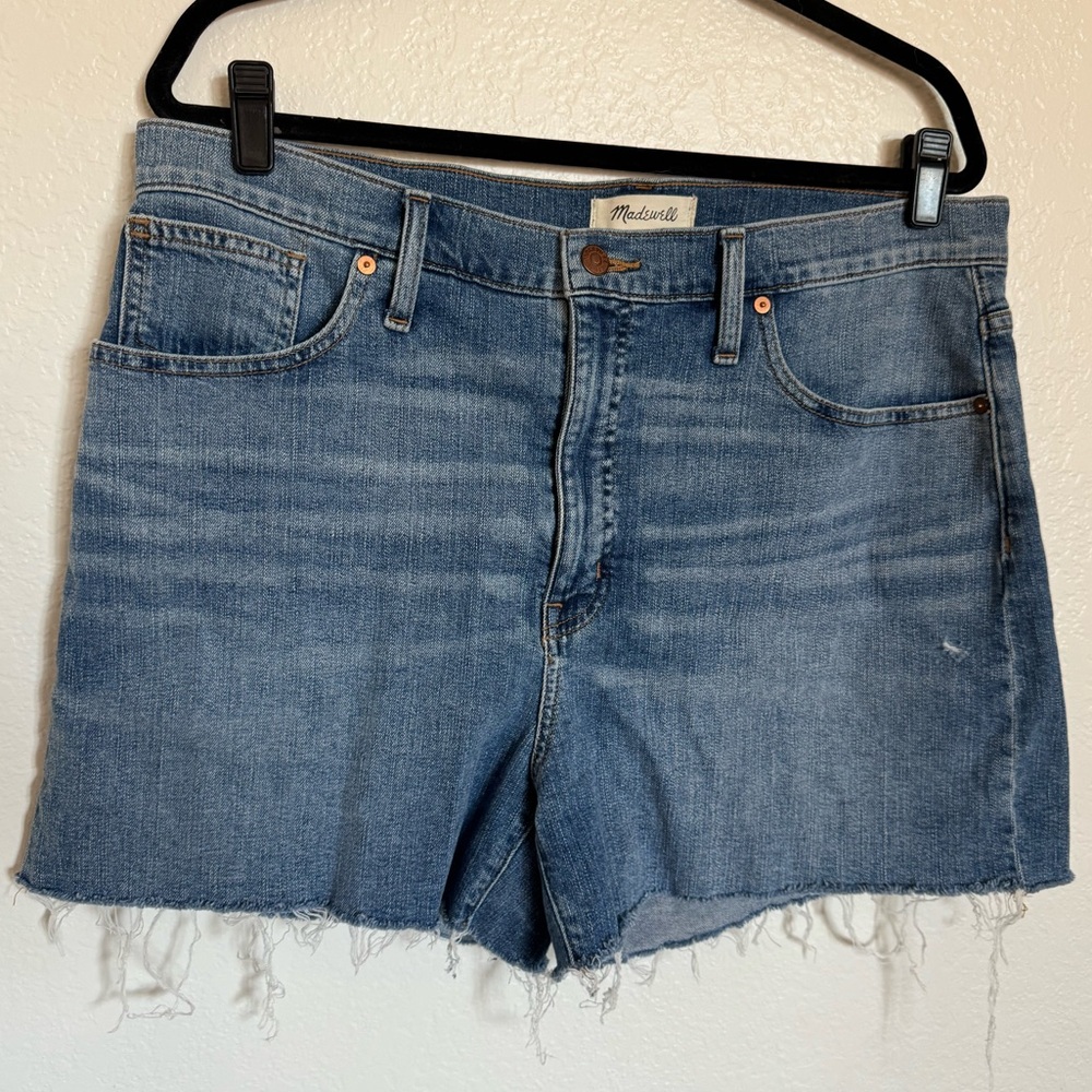 Madewell High Rise Denim Shorts